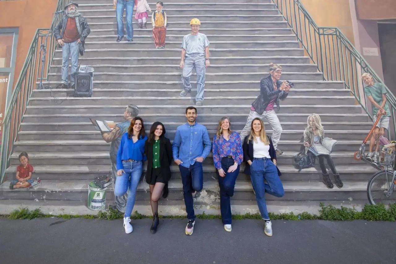 Photo de l'équipe de l'agence